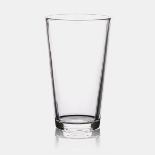 Custom Pint Glass 16 oz, Set of 1