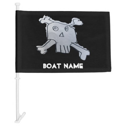 Custom Pirate Boat Flag