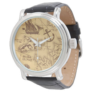 Custom Pirate map land point Family Watch