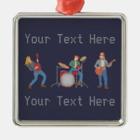 Custom Pixel Rock Band