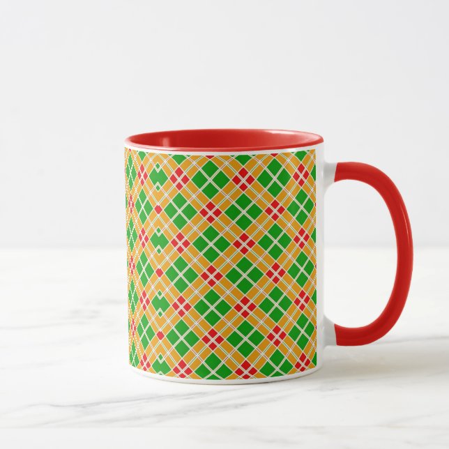 Custom Plaid Mug (Right)