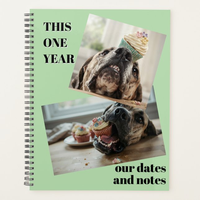 Custom Planer Great Dane Year  Planner (Front)