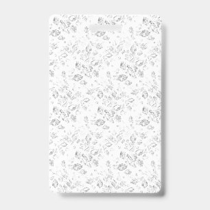 Custom Plastic ID Badge – Horizontal/Vertical