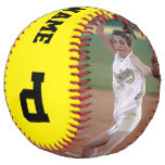 Custom Player Photo, Position And Number Fastpitch Softball at Zazzle