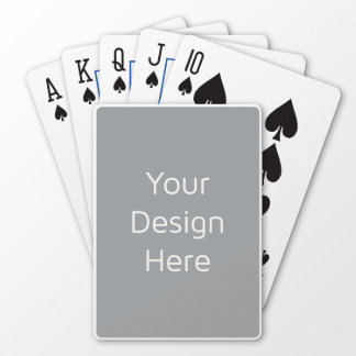 Custom Playing Cards, Std. Faces, Round Corners