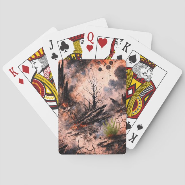 Custom Playing Cards with Unique Artwork (Back)