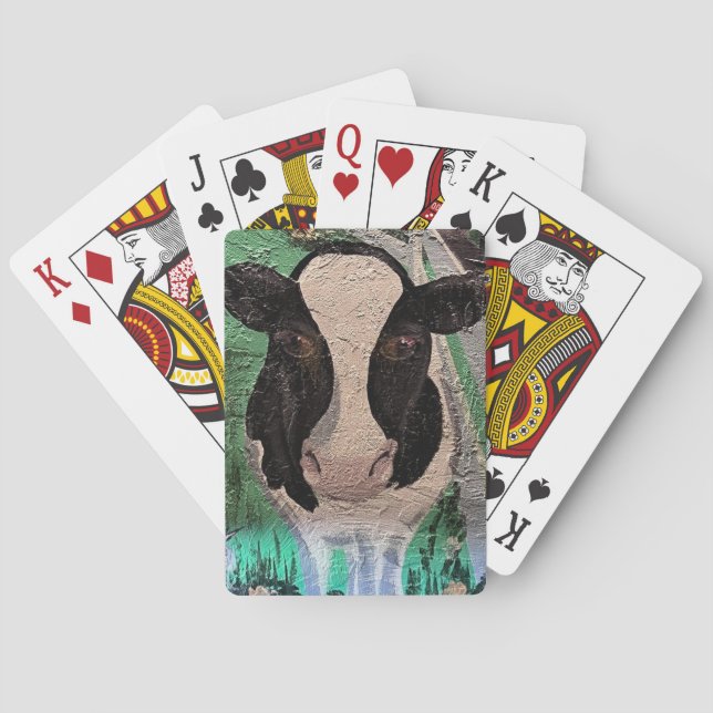 Custom Playing Cow Cards By TheDairy (Back)