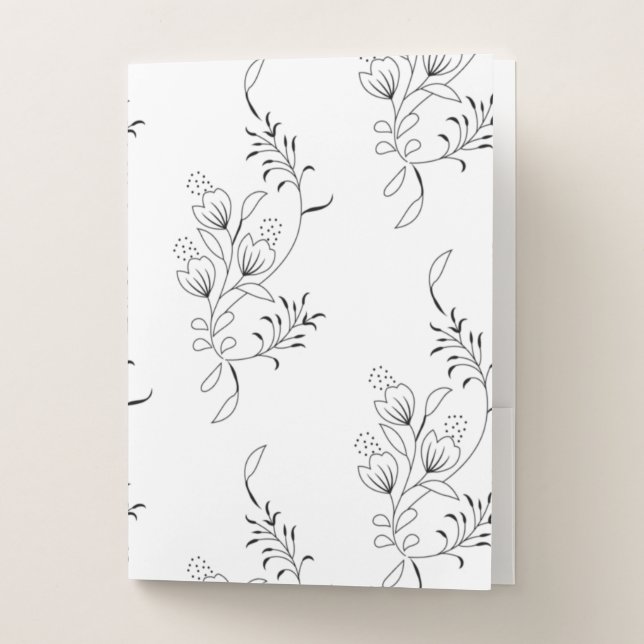 Custom Pocket Folder – Professional Presentation (Front)