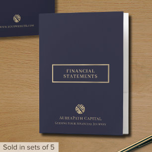 Custom Pocket Folders for Investment Managers