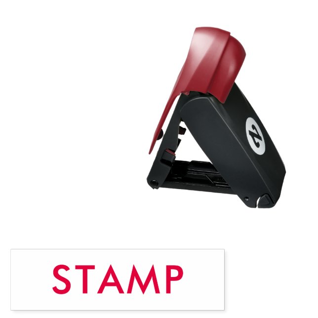 Custom  pocket stamp (Open with Design)