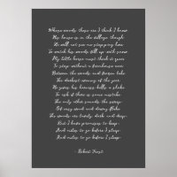 Custom Poem Song Lyric Print