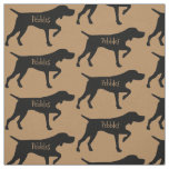 Custom Pointer Dog Fabric