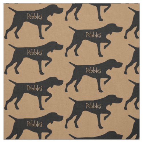 Custom Pointer Dog Fabric