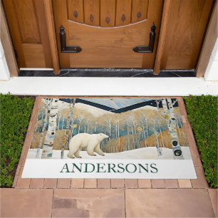 Custom Polar Bear Doormat