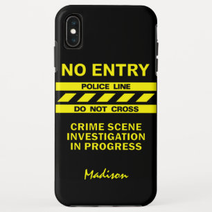 Custom Police Line custom name phone cases