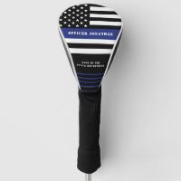 Custom Police Officer Thin Blue Line Police Dept.