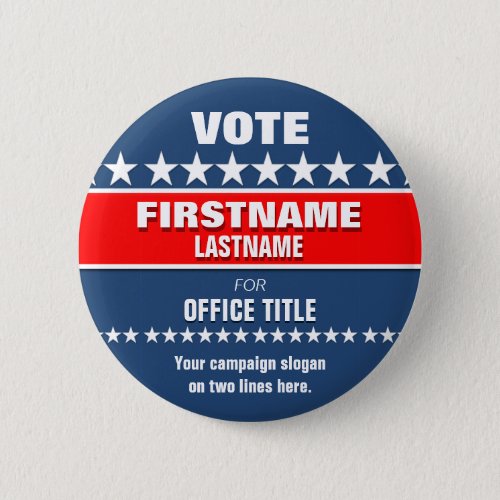 Custom Political Button