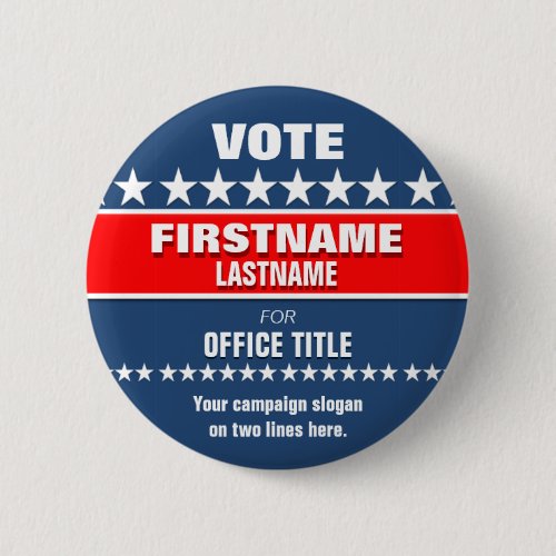 Custom Political Button Custom Political Button