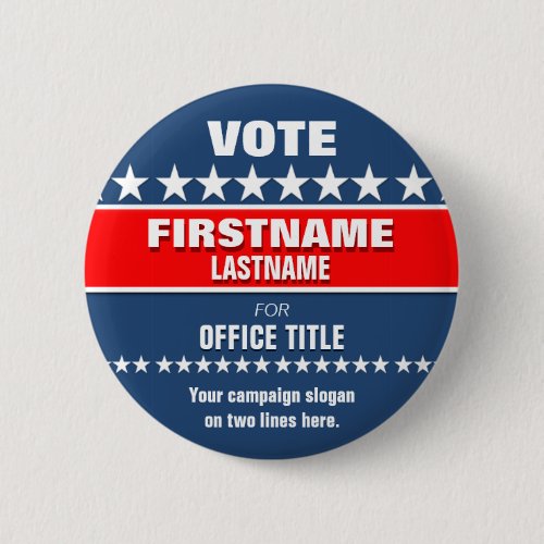 Custom Political Button