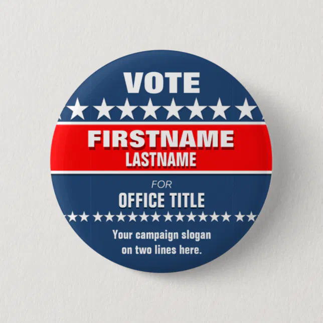 Custom Political Button | Zazzle