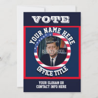 Custom Political Campaign Template 