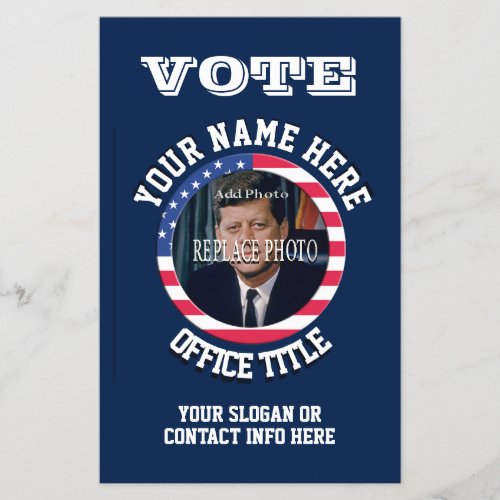 Custom Political Campaign Template  Flyer