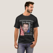 Custom Political Campaign Vote For T-Shirt (Front Full)