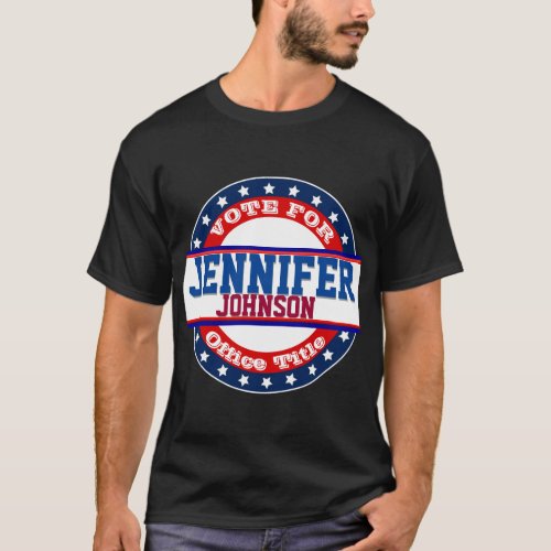 Custom Political Campaign Voting T_Shirt