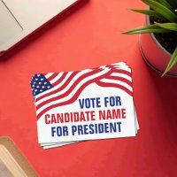 Custom Political Candidate 2024 Election Campaign