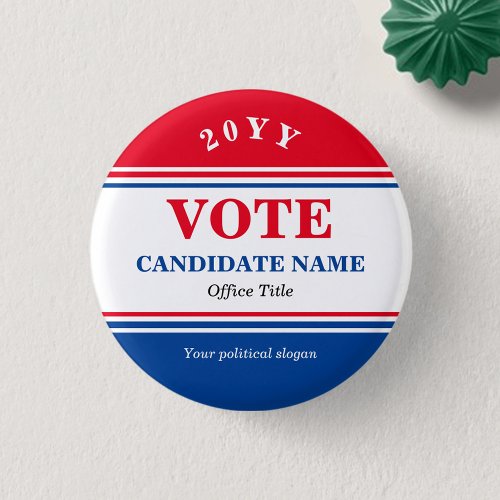 Custom Political Election Campaign Button
