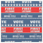 Custom Political Fabric