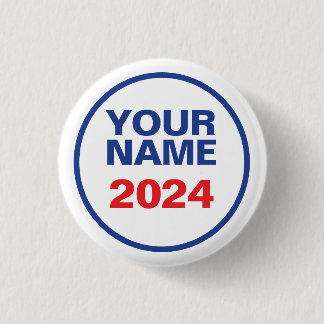 Custom Political Logo (Biden Design) Button