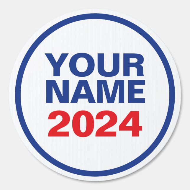 Custom Political Logo (Trump Design) Sign (Front)