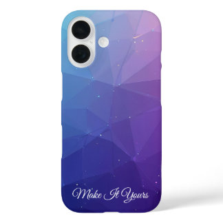 Custom Polygon Pattern Case – Unique Style