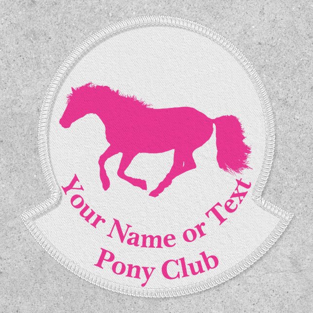 Custom Pony Club Patch (Front)