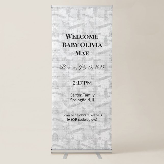 Custom Pop-Up Banner | Tabletop & Trade Show Ready (Front)