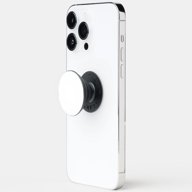 Custom PopGrip, Black PopSocket (Open)