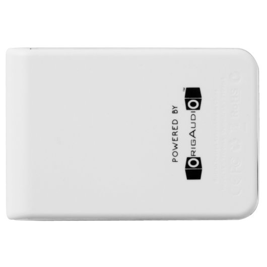 Custom Portable Battery Charger Power Backup Bank (Back)