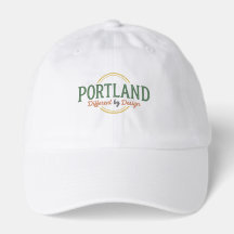 Custom Portland Leather Patch Trucker Hat