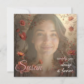 Custom Portrait for Her – Personalized Photo Gift (Front)