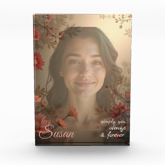 Custom Portrait for Her – Personalized Photo Gift (Front)