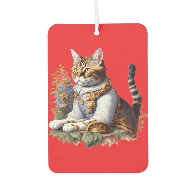 Custom Portrait Rectangle Air Freshener, Pine Freshener (Front)