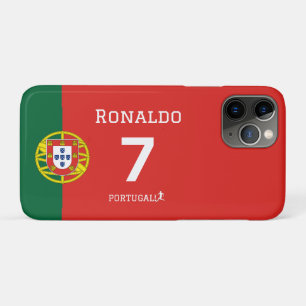 Custom Portugal Football Flag Case - Personalized