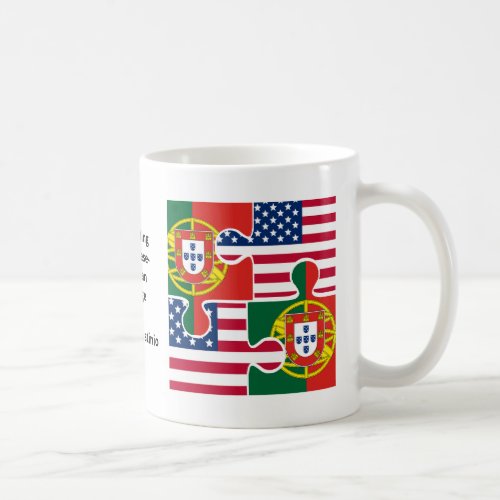 Custom PORTUGUESE AMERICAN HERITAGE  Coffee Mug