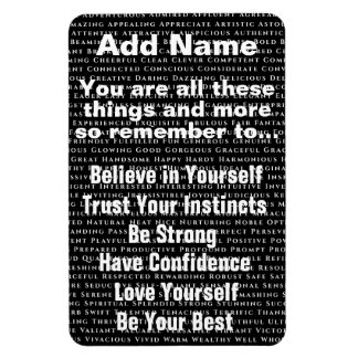 Custom Positive Words Affirmation Magnet
