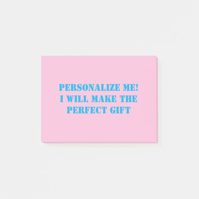 Custom post its, funny post it notes,  office post post-it notes (Front)