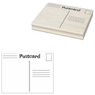 Custom Postcard Stamp
