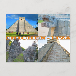 CUSTOM POSTCARDS- CANCUN COLLAGE 3 POSTCARD