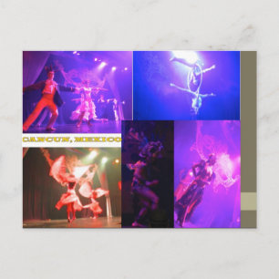CUSTOM POSTCARDS- CANCUN COLLAGE 7 POSTCARD