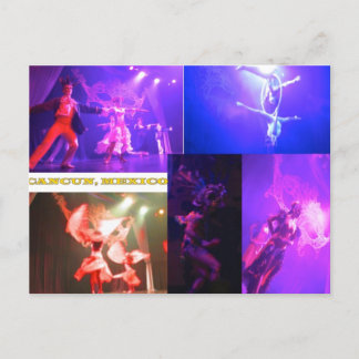 CUSTOM POSTCARDS- CANCUN COLLAGE 7 POSTCARD